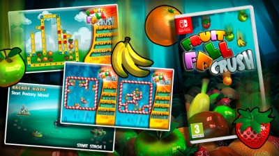 FruitFall Crush drops in for Christmas on Nintendo Switch!